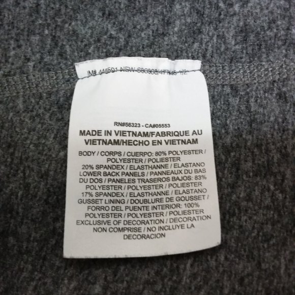 Nike Pro Gray Dri-fit Leggings M - Picture 8 of 9